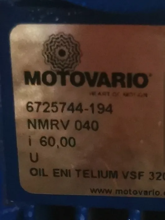 Motorreductor 1/3hp Corr. Directa R:60.1 - Image 4
