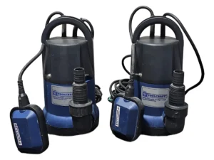 Bomba Sumergible 3/4hp Monofasica Marca Toolcraft Azul (Usado)