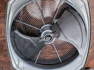 Ventilador De 2 Aspas Con Motor 1/5hp 208/230volts 1.067 M 60 Gris Negro Lamina (Usado)