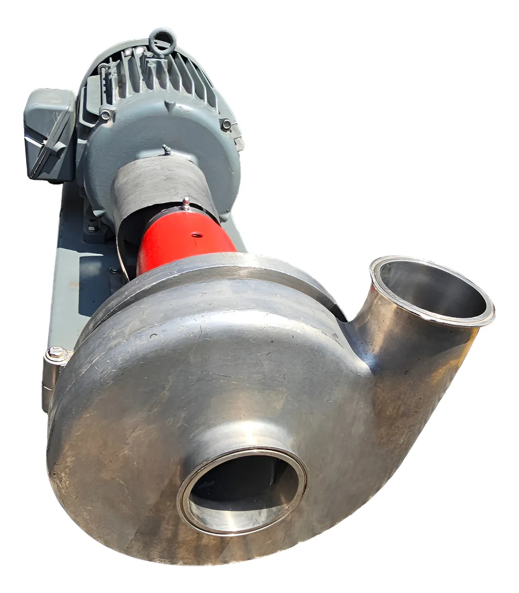 Bomba Centrifuga De Acero Inoxi Con Motor Baldor 20hp Inoxidable (Usado)