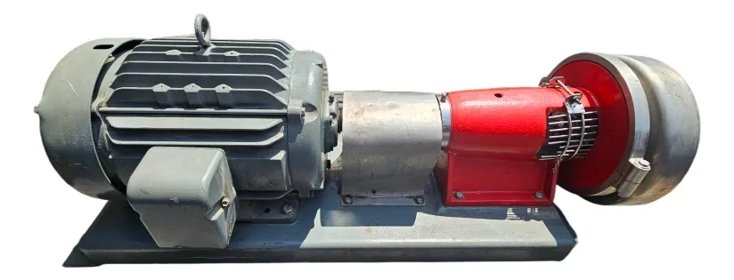 Bomba Centrifuga De Acero Inoxi Con Motor Baldor 20hp Inoxidable (Usado) - Image 4