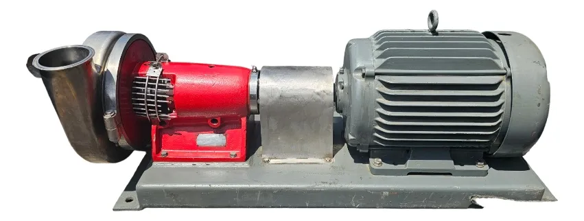 Bomba Centrifuga De Acero Inoxi Con Motor Baldor 20hp Inoxidable (Usado) - Image 2