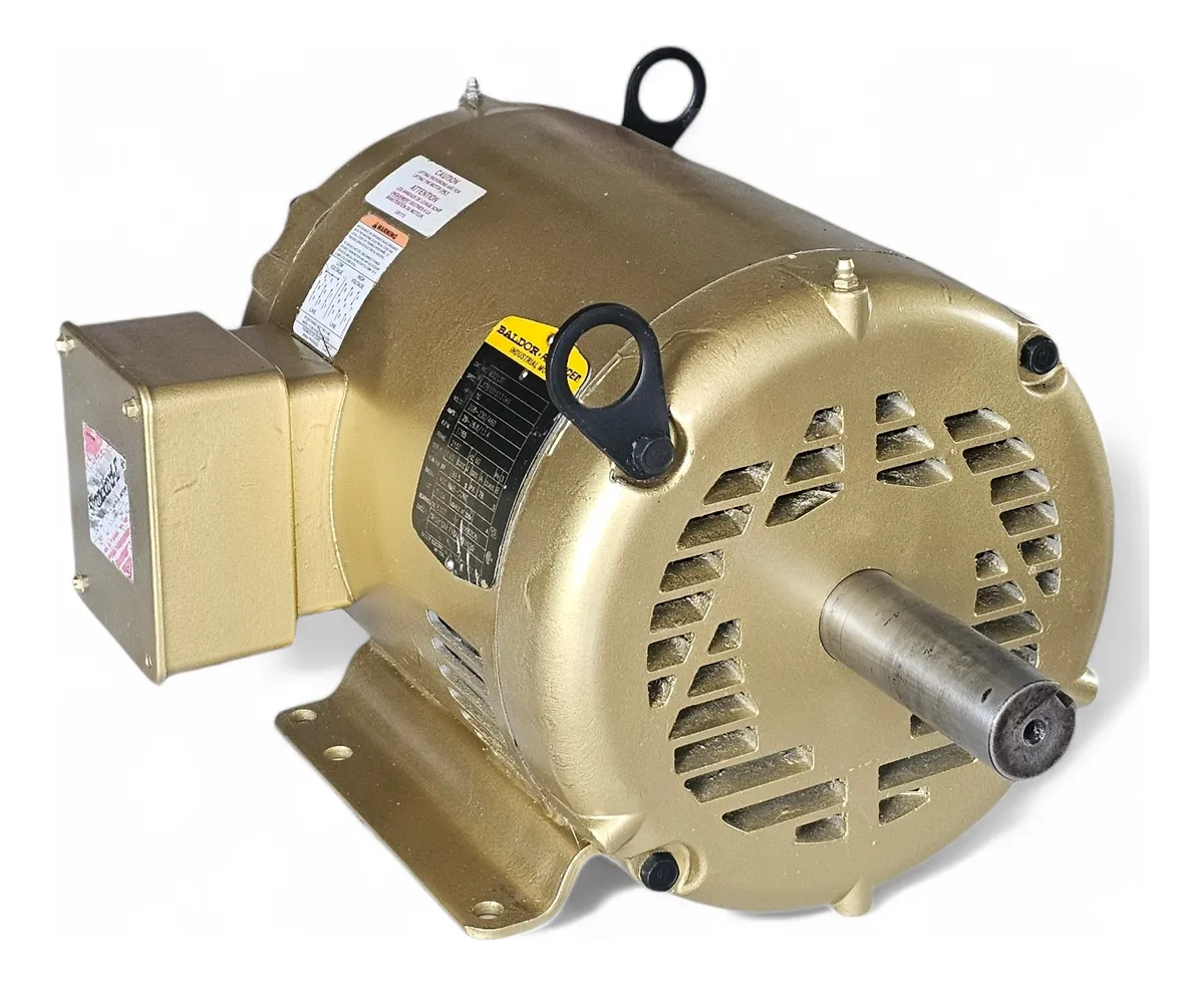 Motor Eléctrico 10hp Trifásico 1765rpm Marca Baldor