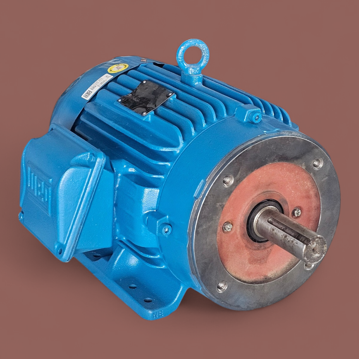 Motor Eléctrico 10hp Trifásico C/ Brida 3530rpm Marca Weg - Image 2