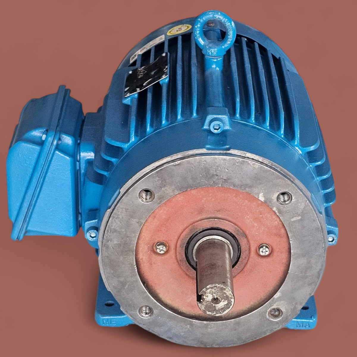 Motor Eléctrico 10hp Trifásico C/ Brida 3530rpm Marca Weg - Image 3